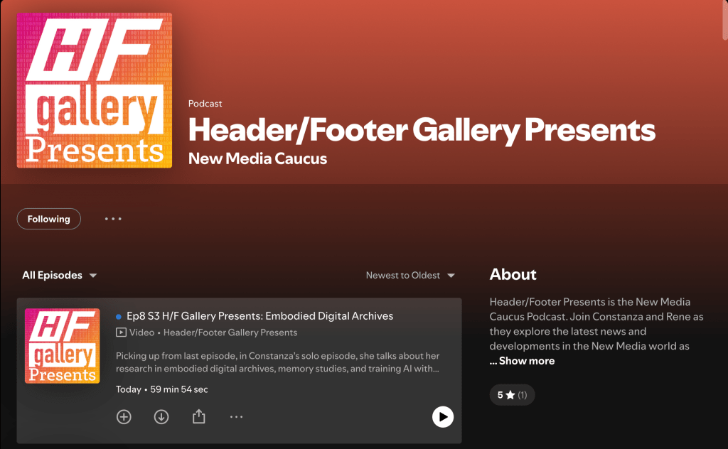 Listen to Header/Footer Presents while driving!